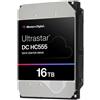 Western Digital Ultrastar DC HC555 disco rigido interno 16 TB 7200 Giri/min 512