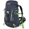 BERTONI TENDE | XTRAIL 30, Zaino da Viaggio, Capacità 30 Litri, Ideale per Trekking ed Escursionismo, Coprizaino Integrato, 53 x 31 x 22 cm, Colore Blu Scuro/Verde Chiaro
