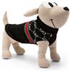 My Dog Pull Trecce Coste Infinity Dolcevita Nero per Cani FINE SERIE Taglia 42