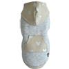 Pet Chèrie Felpa Topolini Argento Beige per Cani XL - 40 cm