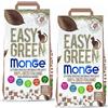 MONGE 2x3,8kg Monge Easy Green Orzo - Lettiera da WC Ecologica