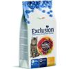 Exclusion Mediterraneo Adult Manzo 1,5kg - Alimento Completo per Gatti