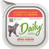 Almo Nature Daily con Vitello 100 g - Cibo Completo per Gatti Adulti
