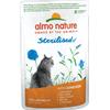 Almo Nature Sterilised con Pollo 70 g - Cibo Completo per Gatti Sterilizzati