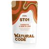 Natural Code ST01 Tonnetto e Semi di Lino 70g Umido per Gatti Sterilizzati