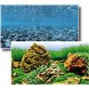 AMTRA Sfondo Acquario cm90x45h due lati con colla inclusa