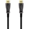 AISENS A153-0516 Cavo HDMI V2.1 AOC Ultra Alta Velocità/HEC 8K@60Hz 4K@120Hz 4:4 48Gbps, A/M-A/M, Nero, 15m
