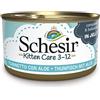 Schesir Cibo umido gatto Schesir Kitten in gelatina 85gr - Tonnetto con Aloe