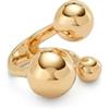 UNO DE 50 Anello di cristallo multicolore, forma triangolare, misura 15, placcato in oro 18 carati, Gioielli fatti a mano, es_ES