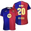 Futbol Club Barcelona Maglietta Olmo 20 Prima squadra Stagione 24/25 - Replica Ufficiale con Licience - Adulto, Barcellona, M