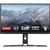 Lenovo Legion R24e Monitor Gaming 24 FHD (1920x1080), IPS, 0.5ms, 180Hz, Regolabile, AMD FreeSync, Porte HDMI 2.1 (Console Mode) e DP, Cavo HDMI incluso - Raven Black