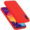 Cadorabo cover compatibile con Samsung Galaxy A50 4G / A50s / A30s, cover in silicone liquido per Galaxy A50 4G / A50s / A30s, custodia in silicone, resistente ai graffi - LIQUID ROSSO