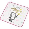 Sheepworld 74383 - Asciugamano magico con motivo magico, piccolo asciugamano per ospiti, in forma pressata, 30 cm x 30 cm, in cotone, regalo, divertente sorpresa