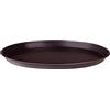 Baldassare Agnelli Pentole Agnelli COFE43B40 - Tortiera Tonda In Lamiera Blu Per Pizze , Nero, 40 x 40 x 2.5 cm, 1 Pezzo