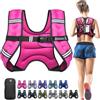 Bagail Gilet Appesantito Per l'Allenamento Della Forza, Misura Del Busto Regolabile, Comoda Tasca, Gilet Appesantito Con Sabbia di Ferro, Ideale per la palestra, lo yoga e l'aerobica