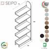 SEIPO Stone RIVER TALL L775 elemento aggiuntivo libreria autoportante 5 ripiani SEIPO ST.0046