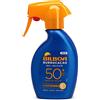 Bilboa Burrocacao Spray Solare Trigger SPF 50+, Protezione Solare Molto Alta per Pelli Sensibili, Formula con Vitamina C, Idrata, Nutre e Protegge, Dermatologicamente Testato, 250 ml