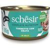 Schesir Cibo umido gatto Schesir Adult filetti in gelatina 85gr - Tonnetto con Orata