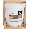 h2oplus Membrana Impermeabilizzante Grigio STOP 20 Kg · Guaina Liquida Impermeabilizzante Colorata · Vernice plastica 100% NATURALE a base di Acqua, NESSUN ODORE ai Solventi Chimici