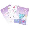 Grupo Erik Set 3 Quaderni A6 BTS Koya - Set Quaderni per Appunti: Bullet Journal Puntinato, a Righe e a Pagine Bianche con Copertina Flessibile, 64 Pagine ciascuno | Cancelleria, BT21 Gadget