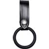VEGA HOLSTER 1V13 PORTA TORCIA IN PELLE D/CELL AD ANELLO NERO BIANCO
