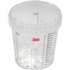 3M 50403 TAZZA PER MISCELAZIONE GRADUATA 870 ML PEZZI 1