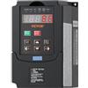 VEVOR VFD 2PS, 1,5KW, 7,5A, Ingresso 220 V Monofase Trifase a Uscita 220 V Trifase Azionamento a Frequenza Variabile, Ingresso 40-60 Hz, Uscita 0-400 Hz VFD per Controllo Velocità CNC Motore Mandrino
