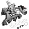 VEVOR Turbocompressore Completo con Kit Guarnizioni ed Elettrovalvola, Turbocompressore Compatibile con Chevy Chevrolet Cruze 2011-2019 1,4 T 781504-5001S 781504-0005 55565353 781504-0001 860156