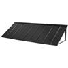 VEVOR Pensilina per Finestra Porta da 2641 x 910 mm Tettoia per Porta Ingresso, Acciaio Verniciato a Polvere Antiruggine, Pensilina per Patio Esterno per Protezione da Pioggia, Neve e Luce Solare