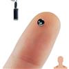 PingaOculto Auricolari Spia Bluetooth Esami Nano Mini Auricolare Invisibile Nascosto per Cellulare con Microfono e Strisce Adesive - Micro Cuffie Invisibili Piccolo Orecchio (Auricolari Spia Nano V8)