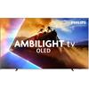 Philips Smart TV 48 Pollici Risoluzione 4K Ultra HD Display OLED Sistema Titan OS colore Nero - 48OLED770 Ambilight