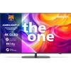 Philips The One Smart Tv 43 Pollici Display QLED 4K Ultra HD 120Hz con Ambilight colore Antracite sistema Titan Os - 43PUS9010/12