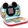Clementoni Disney Baby Clementoni - Il Mio Primo Laptop Mickey, Gioco Educativo Computer Bambino 12+ Mesi, Centro attività Prima Infanzia, Insegna Lettere e Numeri in 2 modalità di Gioco, Lingua Italiana, 17834