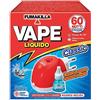 Vape Zanzare Diffusore Elettrico Classic Con Ricarica Liquida 60 Notti 30Ml