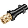 Sukudon Adattatore per pistola per idropulitrice, attacco femmina a connessione rapida da 1/4, compatibile con idropulitrice Karcher serie K, K2, K3, K4, K5, K6, K7