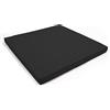 ARKETICOM Sitz, Pack 4 Cuscini per sedie Cucina Nero 35x35, Cuscini Quadrati Sfoderabili Made in Italy