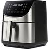 G3 Ferrari G10176 Friggisano XXL Friggitrice ad Aria, 1700 W, 8 Litri, Display digitale, BPA/PFOA Safe, Temperatura regolabile, 12 programmi, Timer, Ricettario incluso