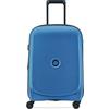 DELSEY PARIS - BELMONT PLUS - Valigia da cabina rigida 55 cm x 40 cm x 20 cm - 33 L - S Slim - Blu zinco