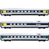 ARNOLD HN3504 set 3 carrozze per ETR 610 "Cisalpino" Scala N 1/160