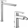 Paffoni Candy miscelatore lavabo alto e bidet con scarico - Cromo