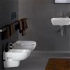 Geberit Sanitari sospesi wc senza brida+bidet +sedile soft close Geberit 'Fantasia' cm 51