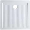 DocciaGo Piatto Doccia in ceramica quadrato 90X90 Francy alto 6,5 cm