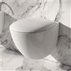 Domus Falerii WC sospeso per bagni piccoli mascalzone con profondità ridotta di 48 cm Domus Falerii Mascalzone Con sedile Normal Close
