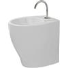 Domus Falerii Bidet filo muro con profondità ridotta di 48 cm Domus Falerii Mascalzone