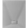 DocciaGo Piatto doccia Stone Essence Slim rettangolare 80x120 cm - Grigio