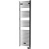 Lazzarini Termoarredo elettrico Lazzarini Cortina EVO cromato 1375x480 con termostato
