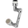Rubiflux Prolunga aeratore multi snodato MF F22/M24 RubiFlux in ABS - 142 mm