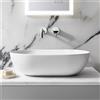 Ceramica Globo Lavabo d'appoggio bianco opaco Ceramica Globo T-Edge 54x36 h.16 cm