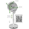 MACOM VENT. A PIANTANA 28CM H.72,5. TORNADO TOWER 992