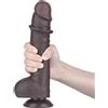 LOVETOY Dildo Realistico Chocolate 24 cm [Extra Sconto 5% per i Registrati]